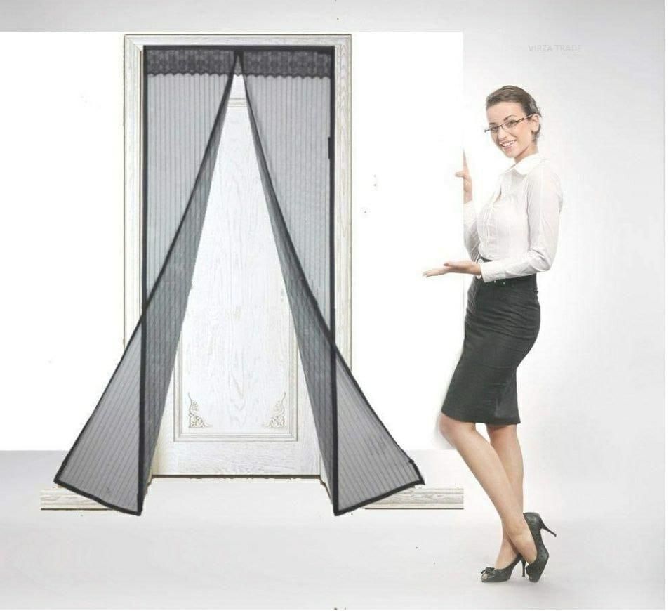 Classics™ Magnetic Mosquito Screen Door Curtain